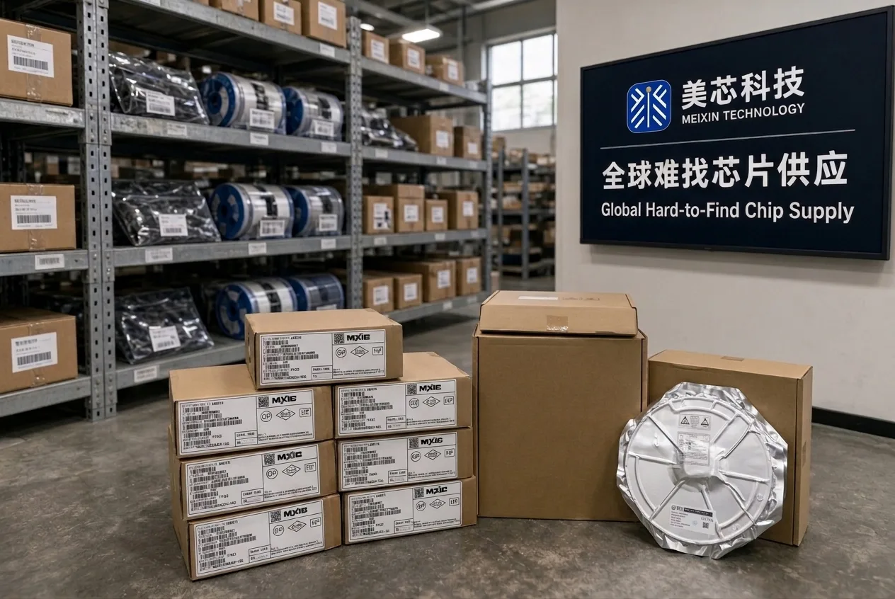 电子元器件仓储与项目备货现场